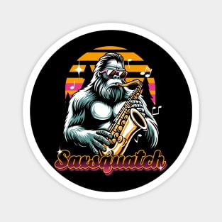 Saxsquatch II Magnet